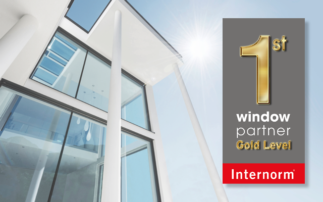 Internorm 1st window parter GOLD LEVEL